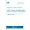 UNE EN 13631-10:2025 Explosives for civil uses - Explosives for blasting, boosters and explosive substances - Part 10: Verification of the means of initiation of explosives for blasting and boosters (Endorsed by Asociación Española de Normalización in January of 2026.)