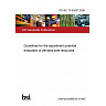 PD IEC TS 63427:2026 Guidelines for the adjustment potential evaluation of demand side resources PD IEC TS 63427:2026 Guidelines for the adjustment potential evaluation of demand side resources