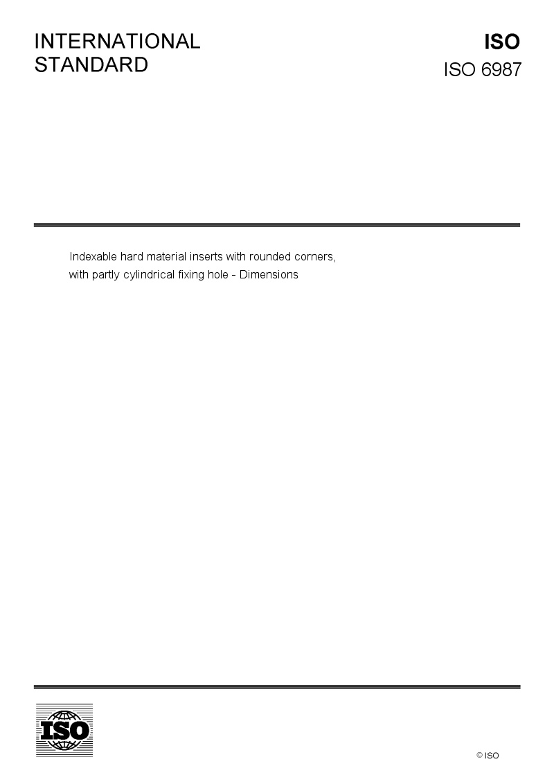 ISO 6987 European Standards