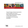 BS ISO 8102-6:2019 - TC Tracked Changes. Electrical requirements for lifts, escalators and moving walks Programmable electronic systems in safety-related applications for escalators and moving walks (PESSRAE)