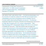 CSN CEN/TS 16071 - Interoperability of Flight Data Processing (Air Traffic Control - Air Traffic Control) for application under the Single European Sky - Interoperability Regulation EC 552/2004