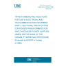 UNE EN 61248-4:1997 Transformers and inductors for use in electronic and telecommunication equipment - Part 4: Sectional specification for power transformers for switched mode power supplies (SMPS) on the basis of the capability approval procedure