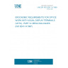UNE EN ISO 9241-14:1999 ERGONOMIC REQUIREMENTS FOR OFFICE WORK WITH VISUAL DISPLAY TERMINALS (VDTS) - PART 14: MENU DIALOGUES (ISO 9241-14:1997)