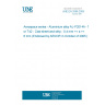 UNE EN 2088:2005 Aerospace series - Aluminium alloy AL-P2014A - T4 or T42 - Clad sheet and strip - 0,4 mm =< a =< 6 mm (Endorsed by AENOR in October of 2005.)