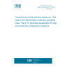 UNE EN 60704-2-13:2017 Household and similar electrical appliances - Test code for the determination of airborne acoustical noise - Part 2-13: Particular requirements for range hoods and other cooking fume extractors