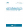 UNE EN ISO 17491-3:2009 Protective clothing - Test methods for clothing providing protection against chemicals - Part 3: Determination of resistance to penetration by a jet of liquid (jet test) (ISO 17491-3:2008)