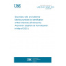 UNE EN IEC 62902:2025 Secondary cells and batteries - Marking symbols for identification of their chemistry (Endorsed by Asociación Española de Normalización in May of 2025.)