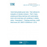 UNE EN ISO 28927-8:2010/A1:2016 Hand-held portable power tools - Test methods for evaluation of vibration emission - Part 8: Saws, polishing and filing machines with reciprocating action and small saws with oscillating or rotating action - Amendment 1: Polishing machines, modified feed forces (ISO 28927-8:2009/Amd 1:2015)