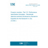 UNE EN IEC 62343-3-3:2020 Dynamic modules - Part 3-3: Performance specification templates - Wavelength selective switches (Endorsed by Asociación Española de Normalización in July of 2020.)