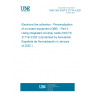 UNE CEN ISO/TS 21719-3:2021 Electronic fee collection - Personalization of on-board equipment (OBE) - Part 3: Using integrated circuit(s) cards (ISO/TS 21719-3:2021) (Endorsed by Asociación Española de Normalización in January of 2022.)