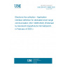 UNE EN ISO 14906:2023 Electronic fee collection - Application interface definition for dedicated short-range communication (ISO 14906:2022) (Endorsed by Asociación Española de Normalización in February of 2023.)