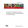 21/30367731 DC BS EN IEC 60379. Methods for measuring the performance of electric storage water-heaters for household purposes