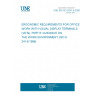 UNE EN ISO 9241-6:2000 ERGONOMIC REQUIREMENTS FOR OFFICE WORK WITH VISUAL DISPLAY TERMINALS (VDTs). PART 6: GUIDANCE ON THE WORK ENVIRONMENT (ISO 9241-6:1999)