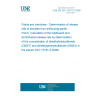 UNE EN ISO 15181-5:2008 Paints and varnishes - Determination of release rate of biocides from antifouling paints - Part 5: Calculation of the tolylfluanid and dichlofluanid release rate by determination of the concentration of dimethyltolylsulfamide (DMST) and dimethylphenylsulfamide (DMSA) in the extract (ISO 15181-5:2008)