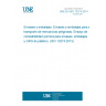 UNE EN ISO 13274:2014 Packaging - Transport packaging for dangerous goods - Plastics compatibility testing for packaging and IBCs (ISO 13274:2013)