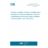 UNE EN ISO 13274:2014 Packaging - Transport packaging for dangerous goods - Plastics compatibility testing for packaging and IBCs (ISO 13274:2013)