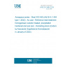 UNE EN 3484:2019 Aerospace series - Steel X5CrNiCuNb16-4 (1.4549 type 1.4542) - As cast - Reference heat treatment: homogenised, solution treated, precipitation hardened and sub zero - Remelting stock (Endorsed by Asociación Española de Normalización in January of 2020.)