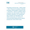 UNE EN ISO 16140-2:2016/A1:2025 Microbiology of the food chain — Method validation — Part 2: Protocol for the validation of alternative (proprietary) methods against a reference method — Amendment 1: Revision of qualitative method comparison study data evaluation, relative level of detection calculations in the interlaboratory study, calculation and interpretation of the relative trueness study, and inclusion of a commercial sterility testing protocol for specific products (ISO 16140-2:2016/A1:2024)