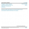 CSN EN ISO 4090 - Photography - Medical radiographic cassettes/screens/films and hard-copy imaging films - Dimensions and specifications