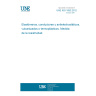 UNE ISO 1853:2012 Conducting and dissipative rubbers, vulcanised or thermoplastic. Measurement of resistivity