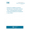 UNE EN IEC 63132-2:2020 Guidance for installation procedures and tolerances of hydroelectric machines - Part 2: Vertical generators (Endorsed by Asociación Española de Normalización in July of 2020.)