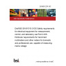 25/30512274 DC Draft BS EN 61010-2-033 Safety requirements for electrical equipment for measurement, control, and laboratory use Part 2-033. Particular requirements for hand-held multimeters and other meters for domestic and professional use, capable of measuring mains voltage