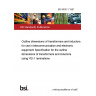 BS 6600-1:1987 Outline dimensions of transformers and inductors for use in telecommunication and electronic equipment Specification for the outline dimensions of transformers and inductors using YEI-1 laminations