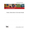 BS EN ISO 180:2023 Plastics. Determination of Izod impact strength