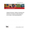 BS ISO 5597:2018 Hydraulic fluid power. Cylinders. Dimensions and tolerances of housings for single-acting piston and rod seals in reciprocating applications