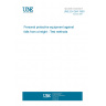 UNE EN 364:1993 Personal protective equipment against falls from a height - Test methods