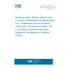 UNE EN 4539-2:2019 Aerospace series - Bearing, spherical, plain, in corrosion resisting steel with self-lubricating liner - Elevated load under low oscillations - Wide series - Dimensions and loads - Part 2: Inch series (Endorsed by Asociación Española de Normalización in December of 2019.)