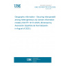 UNE CEN ISO/TR 19174:2025 Geographic information - Securing interoperability among heterogeneous city domain information models (ISO/TR 19174:2025) (Endorsed by Asociación Española de Normalización in August of 2025.)
