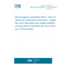 UNE EN IEC 61000-4-11:2021/AC:2022-10 Electromagnetic compatibility (EMC) - Part 4-11: Testing and measurement techniques - Voltage dips, short interruptions and voltage variations immunity tests for equipment with input current up to 16 A per phase