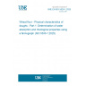 UNE EN ISO 5530-1:2025 Wheat flour - Physical characteristics of doughs - Part 1: Determination of water absorption and rheological properties using a farinograph (ISO 5530-1:2025)