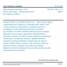 CSN EN 61169-1 ed. 2 - Radio-frequency connectors - Part 1: Generic specification - General requirements and measuring methods