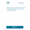 UNE EN 383:2007 Timber Structures - Test methods - Determination of embedment strength and foundation values for dowel type fasteners