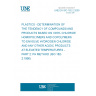 UNE EN ISO 182-2:2000 PLASTICS - DETERMINATION OF THE TENDENCY OF COMPOUNDS AND PRODUCTS BASED ON VINYL CHLORIDE HOMOPOLYMERS AND COPOLYMERS TO ENVOLVE HYDROGEN CHLORIDE AND ANY OTHER ACIDIC PRODUCTS AT ELEVATED TEMPERATURES - PART 2: PH METHOD (ISO 182-2:1990)