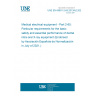 UNE EN 60601-2-65:2013/A2:2021 Medical electrical equipment - Part 2-65: Particular requirements for the basic safety and essential performance of dental intra-oral X-ray equipment (Endorsed by Asociación Española de Normalización in July of 2021.)