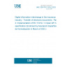 UNE CEN/TR 17419-2:2023 Digital information interchange in the insurance industry - Transfer of electronic documents - Part 2: Implementation of EN 17419-1 in Open API 3.0 specification (Endorsed by Asociación Española de Normalización in March of 2023.)