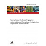 BS EN 1621-3:2018 Motorcyclists' protective clothing against mechanical impact Motorcyclists' chest protectors. Requirements and test methods