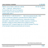 CSN EN 62153-1-1 - Metallic communication cables test methods - Part 1-1: Electrical - Measurement of the pulse/step return loss in the frequency domain using the Inverse Discrete Fourier Transformation (IDFT)