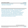 CSN EN ISO 23649 - Chemicals for the leather tanning industry - Determination of cyclosiloxanes