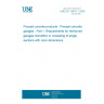 UNE EN 13978-1:2006 Precast concrete products - Precast concrete garages - Part 1: Requirements for reinforced garages monolithic or consisting of single sections with room dimensions