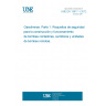 UNE EN 13617-1:2012 Petrol filling stations - Part 1: Safety requirements for construction and performance of metering pumps, dispensers and remote pumping units