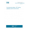 UNE CEN ISO/TS 25107:2020 Non-destructive testing - NDT training syllabuses (ISO/TS 25107:2019)