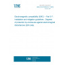 UNE EN 61000-5-7:2002 Electromagnetic compatibility (EMC) -- Part 5-7: Installation and mitigation guidelines - Degrees of protection by enclosures against electromagnetic disturbances (EM code).