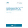 UNE EN 63002:2017 Identification and communication interoperability method for external power supplies used with portable computing devices (Endorsed by Asociación Española de Normalización in April of 2017.)