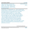 CSN EN 61097-1 ed. 2 - Global maritime distress and safety system (GMDSS) - Part 1: Radar transponder - Marine search and rescue (SART) - Operational and performance requirements, methods of testing and required test results