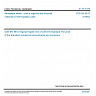 CSN EN 4913 - Aerospace series - Use of regrinds and recycled materials in thermoplastic parts