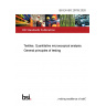 BS EN ISO 20705:2020 Textiles. Quantitative microscopical analysis. General principles of testing